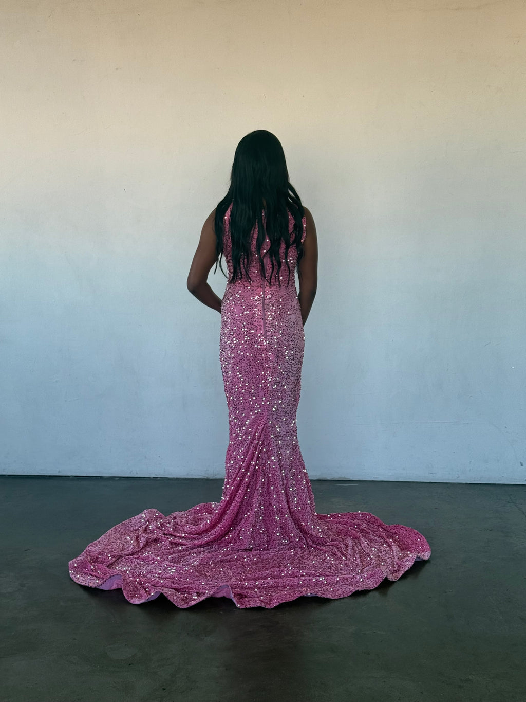 Pink Blossom Gown (M)