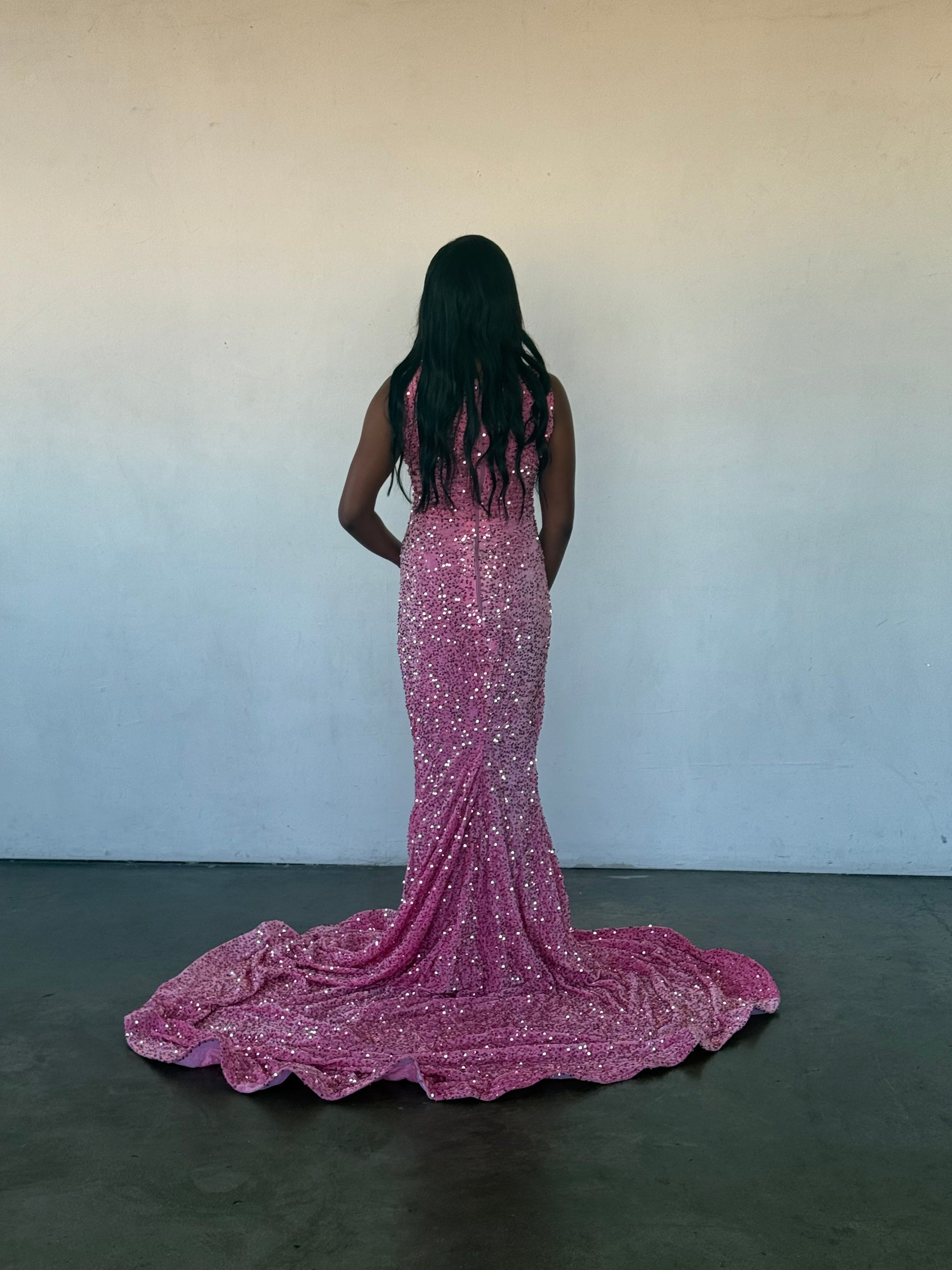 Pink Blossom Gown (M)