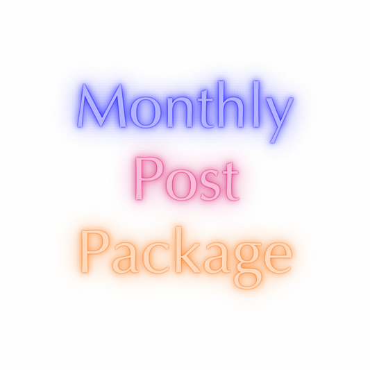 Monthly Post Package (Large)